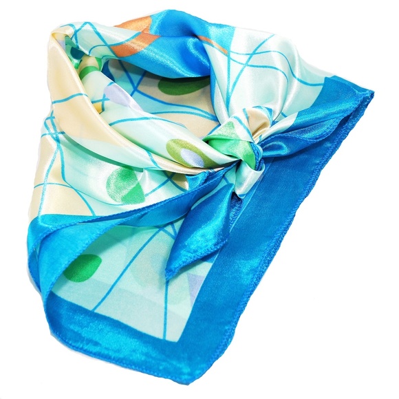 Aquatore Blue Pastel Scarf - Picture 3 of 3